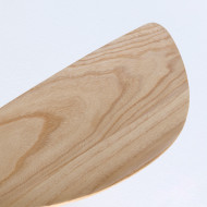 VENTILADOR TECHO DAKOTA 55W MOTOR DC 153mm CON LUZ LED 18W BLANCO/MADERA CLARA DAYRON