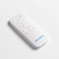 VENTILADOR TECHO DAKOTA 55W MOTOR DC 153mm CON LUZ LED 18W BLANCO/MADERA CLARA DAYRON