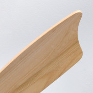 VENTILADOR TECHO NUEVA YORK 55W MOTOR DC 153mm CON LUZ LED 18W BLANCO/MADERA CLARA DAYRON