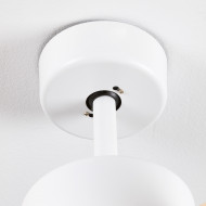 VENTILADOR TECHO NUEVA YORK 55W MOTOR DC 153mm CON LUZ LED 18W BLANCO/MADERA CLARA DAYRON