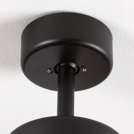 VENTILADOR TECHO NUEVA YORK 55W MOTOR DC 153mm CON LUZ LED 18W NEGRO/MADERA CLARA DAYRON