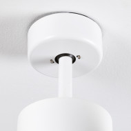 VENTILADOR TECHO NEBRASKA 55W MOTOR DC 153mm BLANCO/MADERA CLARA DAYRON