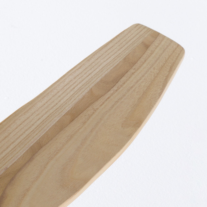 VENTILADOR TECHO NEBRASKA 55W MOTOR DC 153mm NEGRO/MADERA OSCURA DAYRON