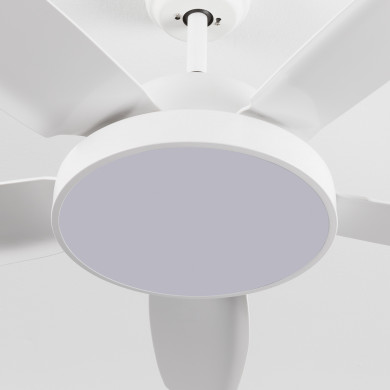 VENTILADOR TECHO NEVADA 65W MOTOR DC 153mm CON LUZ LED 24W BLANCO DAYRON VENTILADOR TECHO NEVADA 65W MOTOR DC 153mm CON LUZ LED 24W BLANCO DAYRON