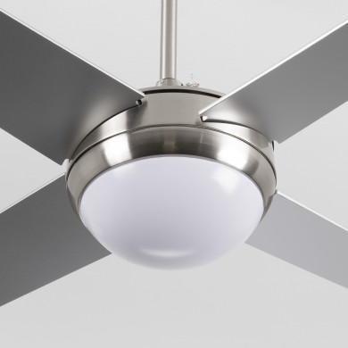 VENTILADOR TECHO MONTANA 55W MOTOR DC CON LUZ LED 18W NIQUEL/BLANCO DAYRON VENTILADOR TECHO MONTANA 55W MOTOR DC CON LUZ LED 18W NIQUEL/BLANCO DAYRON