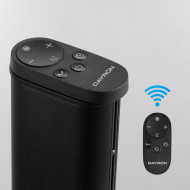 VENTILADOR DE TORRE SIN ASPAS 26W NEGRO DAYRON