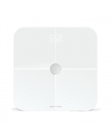 BÁSCULA INTELIGENTE BLUETOOTH HEALTH BLANCA DAYRON CJ.1