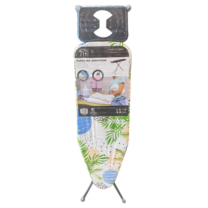 TABLA DE PLANCHAR TROPICAL 38x110cm 7HOUSE