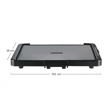 PLANCHA GRILL ANTIADHERENTE 2200W 59'5x28cm DAYRON PLANCHA GRILL ANTIADHERENTE 2200W 59'5x28cm DAYRON
