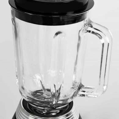 BATIDORA DE VASO RETRO 500W NEGRO/PLATA DAYRON BATIDORA DE VASO RETRO 500W NEGRO/PLATA DAYRON