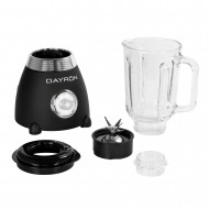 BATIDORA DE VASO RETRO 500W NEGRO/PLATA DAYRON