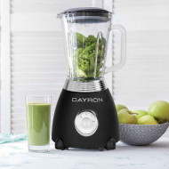 BATIDORA DE VASO RETRO 500W NEGRO/PLATA DAYRON