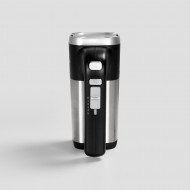 BATIDORA DE MANO RETRO MULTIFUNCION 500W NEGRO PLATA DAYRON