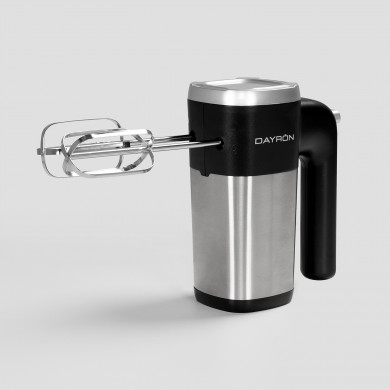 BATIDORA DE MANO RETRO MULTIFUNCION 500W NEGRO PLATA DAYRON BATIDORA DE MANO RETRO MULTIFUNCION 500W NEGRO PLATA DAYRON