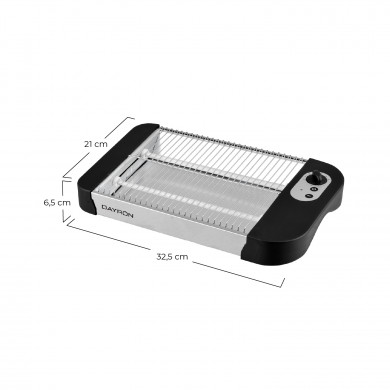 TOSTADOR PLANO 600W DAYRON TOSTADOR PLANO 600W DAYRON