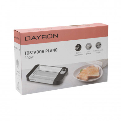 TOSTADOR PLANO 600W DAYRON TOSTADOR PLANO 600W DAYRON