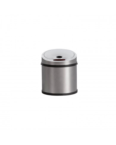 PAPELERA 6L. SENSOR ACERO INOX. CIRCULAR DAYRON
