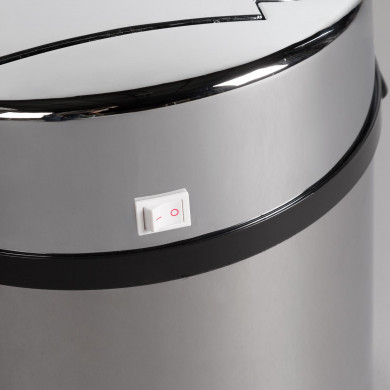 PAPELERA 6L. SENSOR ACERO INOX. CIRCULAR DAYRON PAPELERA 6L. SENSOR ACERO INOX. CIRCULAR DAYRON