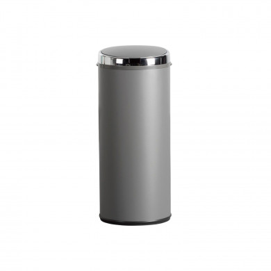 CUBO DE BASURA ALTO CIRCULAR SENSOR 42L. HIERRO NEGRO DAYRON CUBO DE BASURA ALTO CIRCULAR SENSOR 42L. HIERRO NEGRO DAYRON