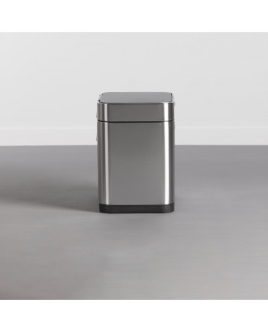 CLASIFICADOR DE BASURA RECTANGULAR SENSOR 40L. ACERO INOX. DAYRON CLASIFICADOR DE BASURA RECTANGULAR SENSOR 40L. ACERO INOX. DAYRON