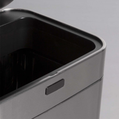 CLASIFICADOR DE BASURA RECTANGULAR SENSOR 40L. ACERO INOX. DAYRON CLASIFICADOR DE BASURA RECTANGULAR SENSOR 40L. ACERO INOX. DAYRON