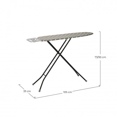 TABLA DE PLANCHAR ESTRELLITAS 33x105cm 7HOUSE