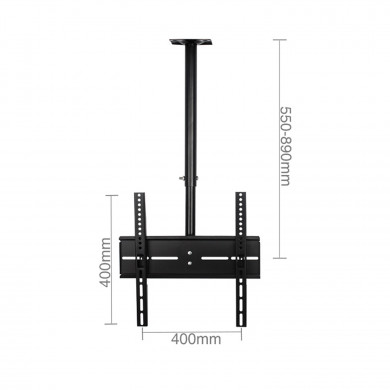 SOPORTE TV TECHO 26"-60" 45KG TECHO ORIENTABLE TOPLOK CJ.1