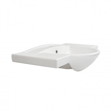 LAVABO INTEGRAL 80x48x20 cm de Cerámica