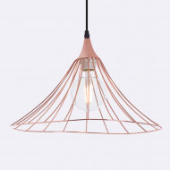 LAMPARA OPOLE ORO ROSA 40X40X18CM SEVEN ON DECO