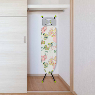 TABLA DE PLANCHAR CORAZONES 33x105cm 7HOUSE