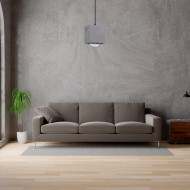 LAMPARA HORMIGON LEGNICA 14X14X14CM SEVEN ON DECO