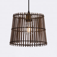 LAMPARA BAMBU BIELSKO 30X30X25CM SEVEN ON DECO