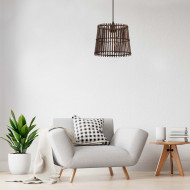 LAMPARA BAMBU BIELSKO 30X30X25CM SEVEN ON DECO