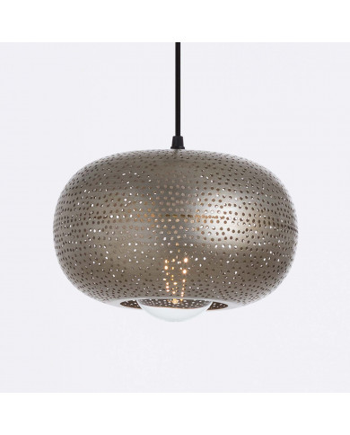 LAMPARA SILESIA DORADO 25X25X15CM SEVEN ON DECO