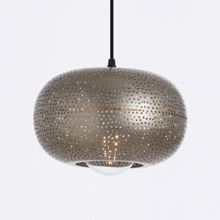 LAMPARA SILESIA DORADO 25X25X15CM SEVEN ON DECO