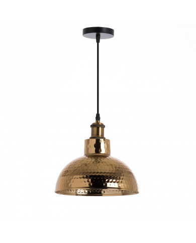 LAMPARA KUTNO DORADO 26X26X16CM SEVEN ON DECO