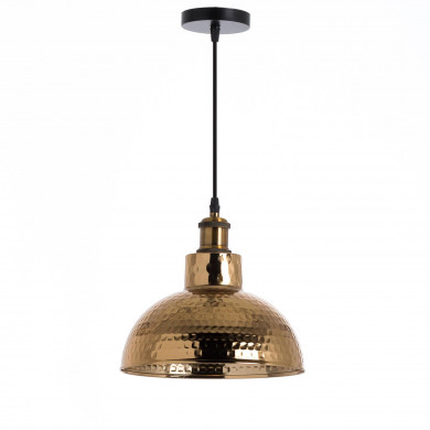 LAMPARA KUTNO DORADO 26X26X16CM SEVEN ON DECO