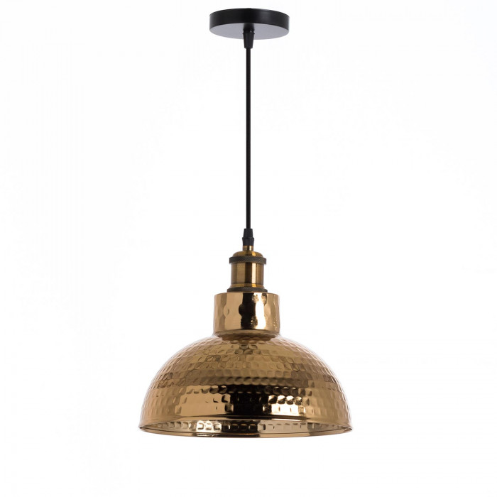 LAMPARA KUTNO DORADO 26X26X16CM SEVEN ON DECO