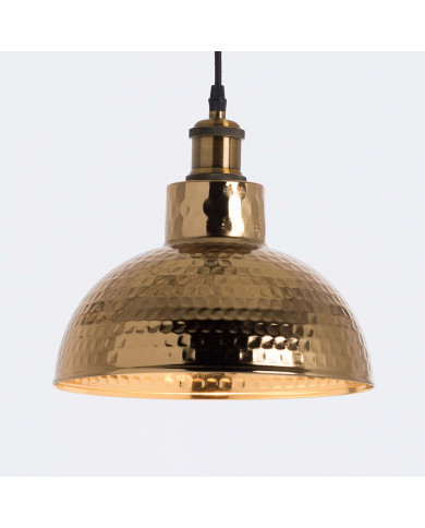 LAMPARA KUTNO DORADO 26X26X16CM SEVEN ON DECO