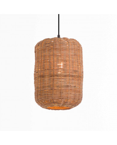 LAMPARA DE RATTAN LAN NATURAL 20X30CM SEVEN ON DECO