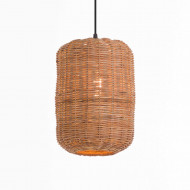 LAMPARA DE RATTAN LAN NATURAL 20X30CM SEVEN ON DECO