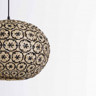 LAMPARA DE BAMBU BAY 40X25CM SEVEN ON DECO