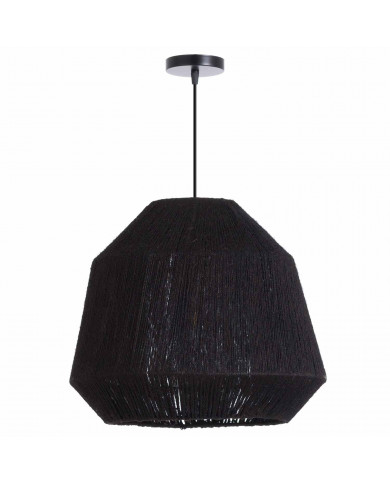 LAMPARA MAI NEGRO 41X35CM SEVEN ON DECO