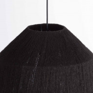 LAMPARA MAI NEGRO 41X35CM SEVEN ON DECO