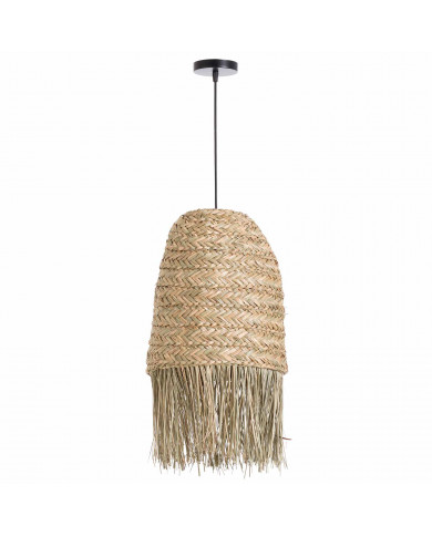 LAMPARA DE RATTAN KAM NATURAL 30X40CM SEVEN ON DECO