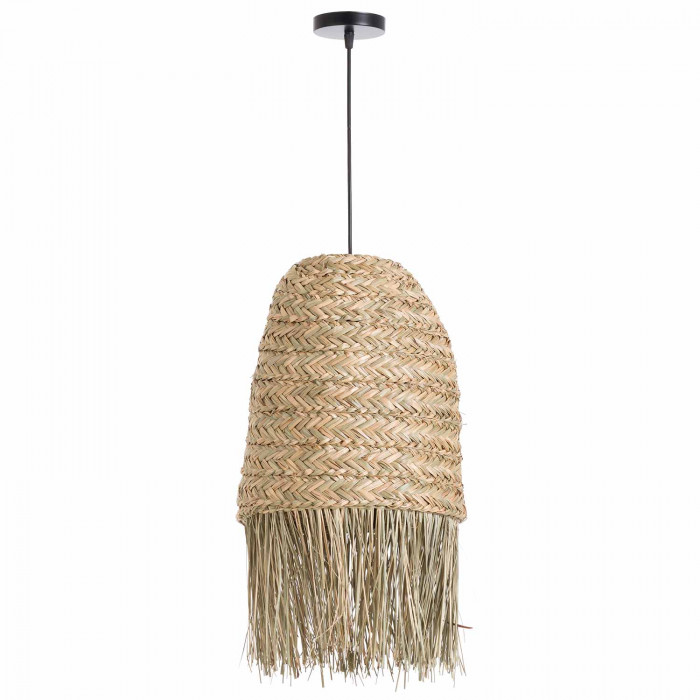 LAMPARA DE RATTAN KAM NATURAL 30X40CM SEVEN ON DECO