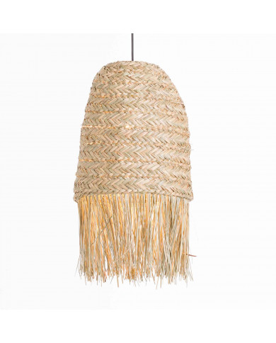 LAMPARA DE RATTAN KAM NATURAL 30X40CM SEVEN ON DECO