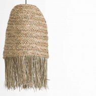LAMPARA DE RATTAN KAM NATURAL 30X40CM SEVEN ON DECO