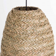 LAMPARA DE RATTAN KAM NATURAL 30X40CM SEVEN ON DECO