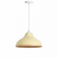 LAMPARA DE BAMBU TUYET AMARILLO 30X14.5 SEVEN ON DECO